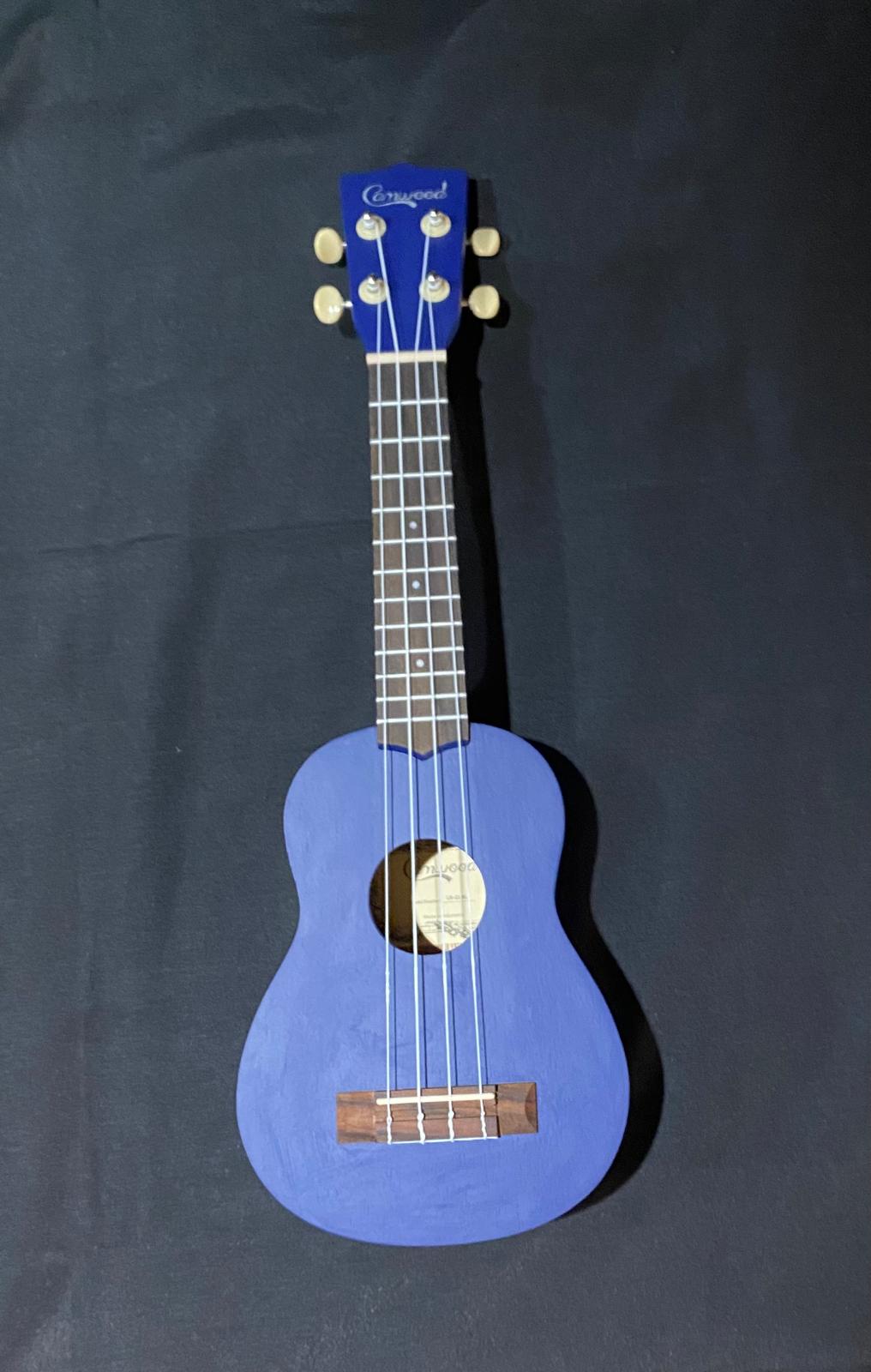 Camwood UK-21  BL Blu  Ukulele Soprano
