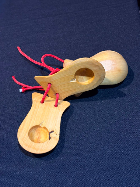 Castagnole Napoletana artigianale in legno di acero