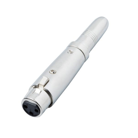 AD55 Adattatore da cannon femmina a presa jack stereo diametro 6,3 mm, bilanciato