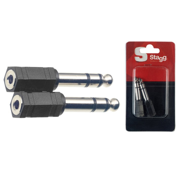 Adattatore 1xJack F 3,5 ST/1xJack M 6,3 ST Cnf.2
