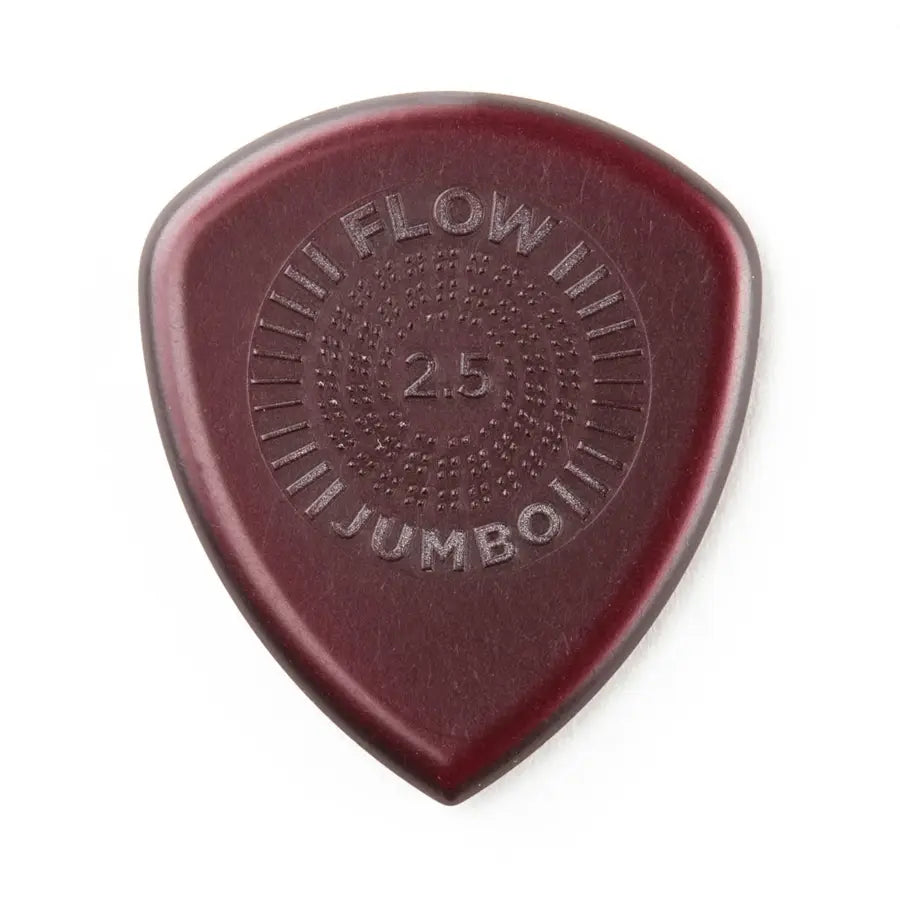 Plettro Dunlop Flow Jumbo con Grip 2.5 mm