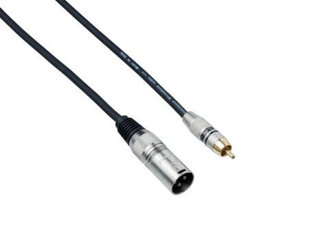 Bespeco BT2400 Cavo adattatore – cannon maschio – RCA