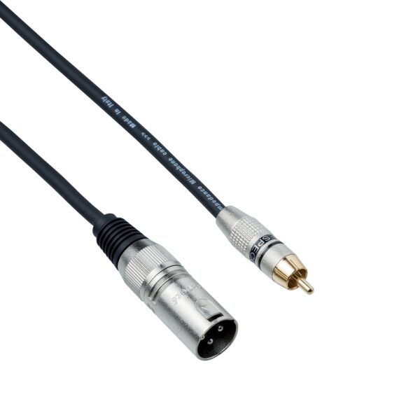 Bespeco BT2400bis Cavo adattatore – cannon maschio – RCA