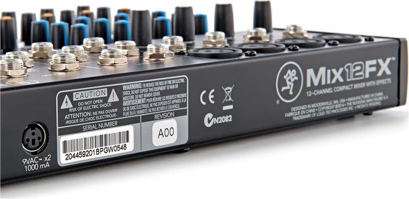 MACKIE Mix12FX - MIXER COMPATTO 12 INPUT CON EFFETTI