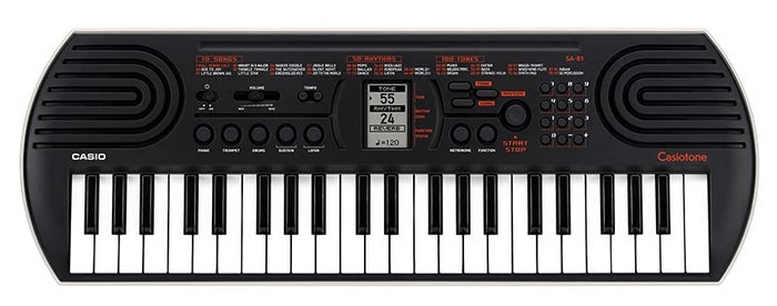 Casio SA-81 mini tastiera + Alimentatore e Cuffie