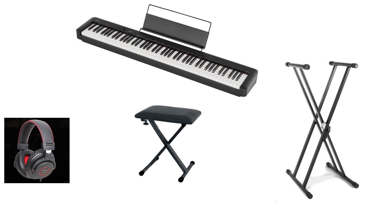 CASIO - PIANO CDP S110 + supporto + panca + cuffie