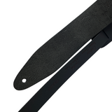 Etabeta - Tracolla in vera pelle - CRASH - Guitar Strap | Nero