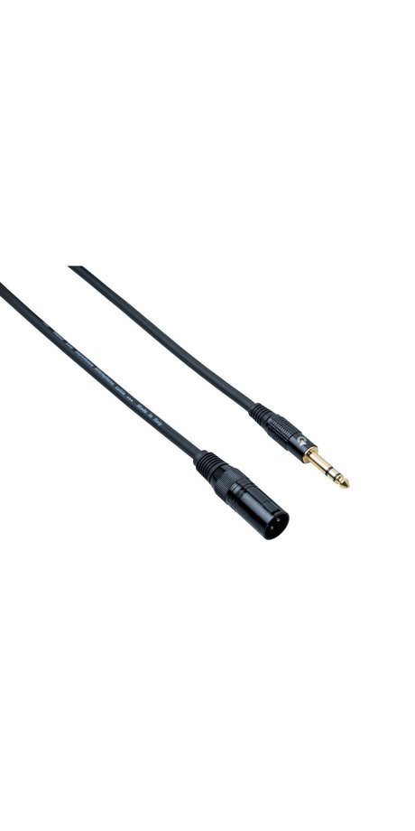 Bespeco EASX200-  Cavi per speaker attivo - cannon maschio - jack Ø 6,3 mm TRS