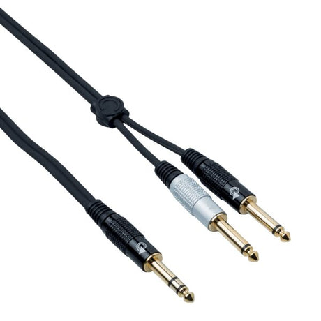Bespeco EAYS2J300 Cavo interlink – jack stereo Ø 6,3 mm – 2 x jack Ø 6,3 mm