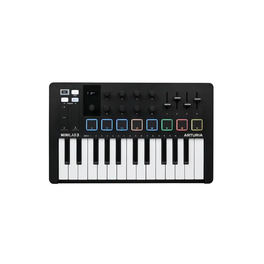 Controller Midi USB Arturia MiniLab 3 Black