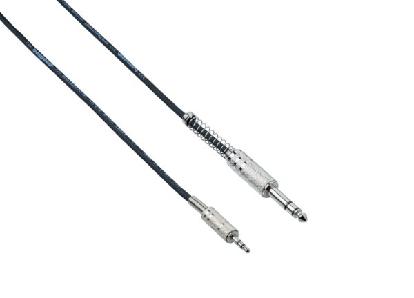 Bespeco EIG300 - Cavo microfonico con jack  stereo 3,5 mm TRS – jack stereo 6,3 mm TRS