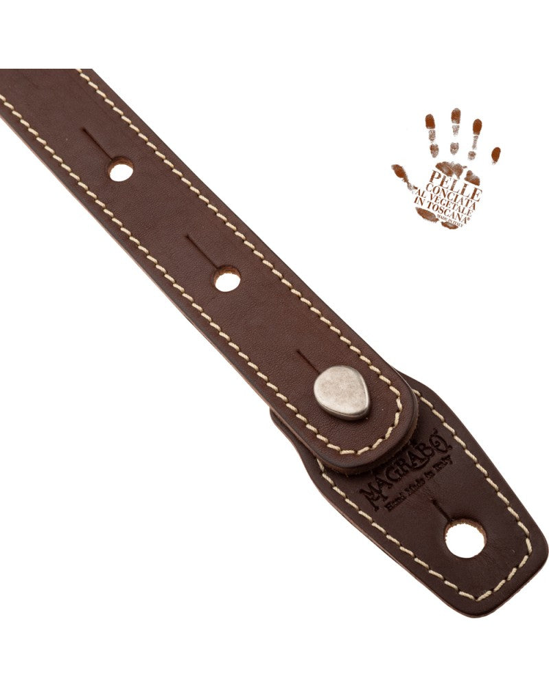 Magrabò End Pin Marrone ø10 mm - Terminale per chitarra acustica