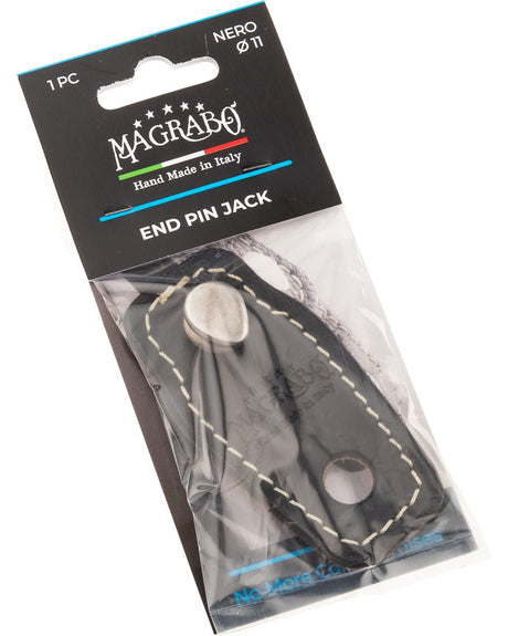 Magrabò End Pin Nero ø 11mm - Terminale per chitarra acustica