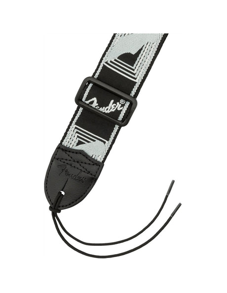 FENDER 0990681543 Tracolla Fender® 2" Monogrammed Black/Light Grey/Dark Grey