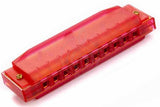 Armonica Hohner TRANSLUCENT HARP M1110R ROSSO
