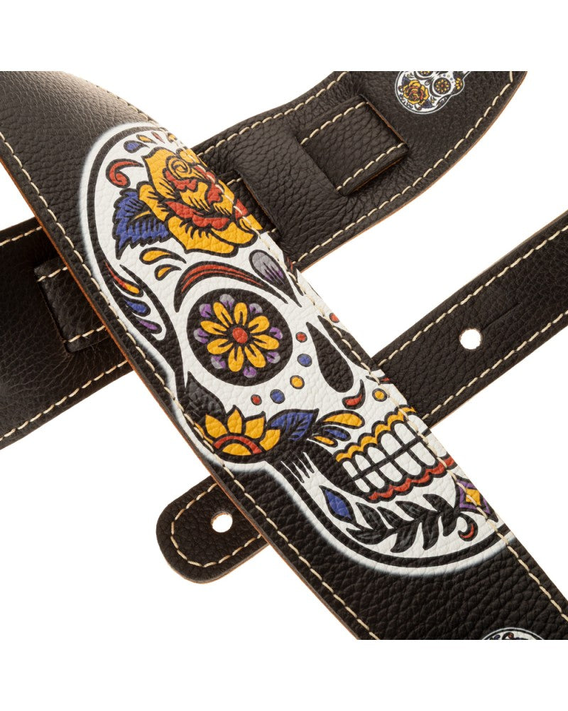 Tracolla Magrabò - Holes HS Art Print Calavera Nero 6 cm