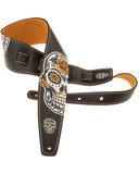 Tracolla Magrabò - Holes HS Art Print Calavera Nero 8 cm