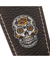 Tracolla Magrabò - Holes HS Art Print Calavera Nero 6 cm