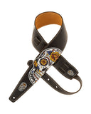 Tracolla Magrabò - Holes HS Art Print Calavera Nero 8 cm