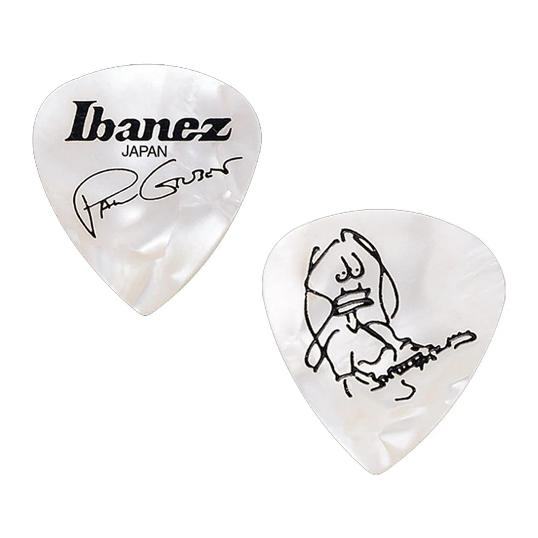 IBANEZ Plettro 1PG-PW Bianco Perla Paul Gilbert