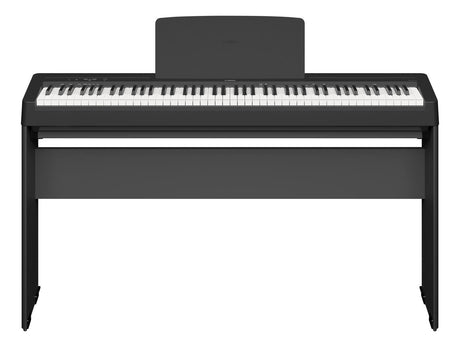 Pianoforte digitale Yamaha p145BT piu supporto L100B con panchetta regolabile