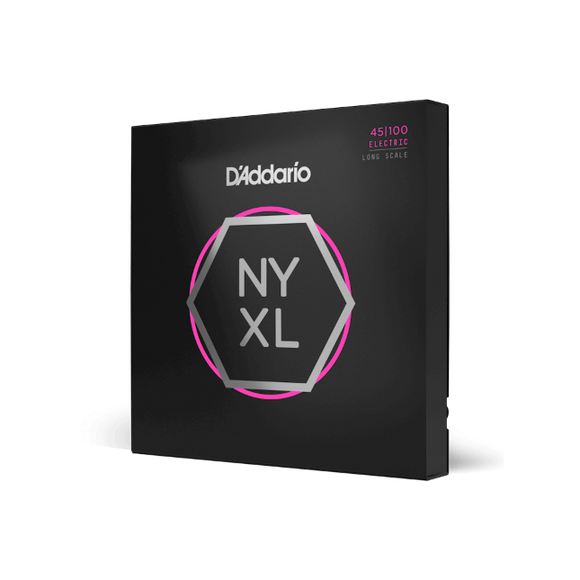 D'ADDARIO NYXL45100, Set Long Scale, Regular Light, 45-100