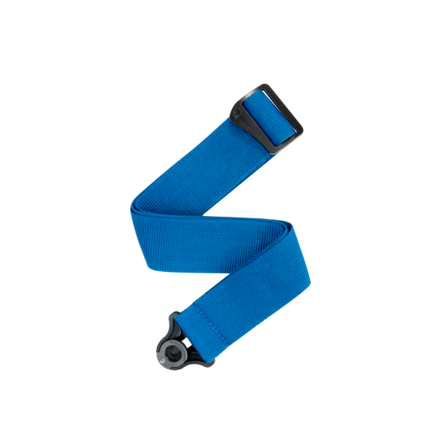 D'addario Tracolla Polypro per chitarra con sistema Auto Lock, Blu PWSAL402