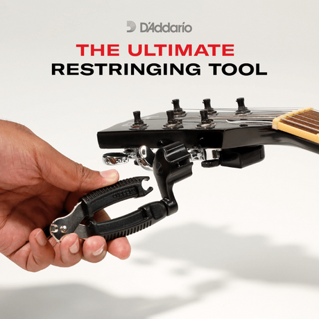 DP0002W  Avvolgicorde e tagliacorde D'Addario PRO-WINDER - WHITE