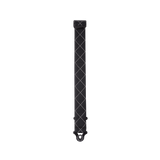 D'addario Auto Lock Guitar Strap, Black Padded Diamonds 50BAL02