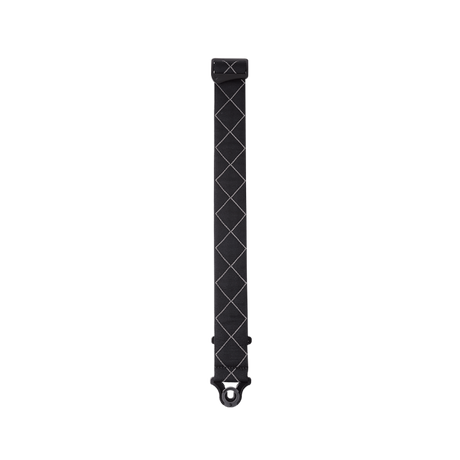 D'addario Auto Lock Guitar Strap, Black Padded Diamonds 50BAL02