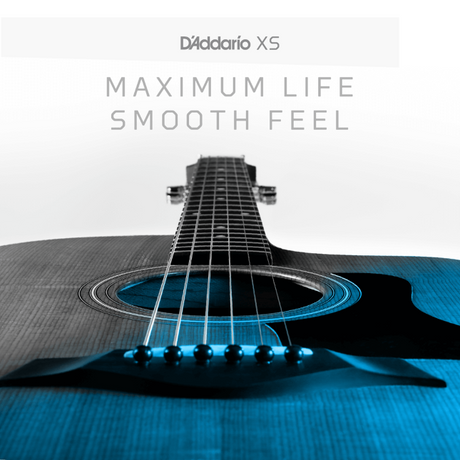 D'addario Corde rivestite XS 80/20 Bronze per chitarra acustica, scalatura Light 12-53 XSABR1253