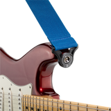 D'addario Tracolla Polypro per chitarra con sistema Auto Lock, Blu PWSAL402