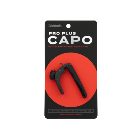 PW-CP-19 - Capotasto D'Addario Pro Plus, nero