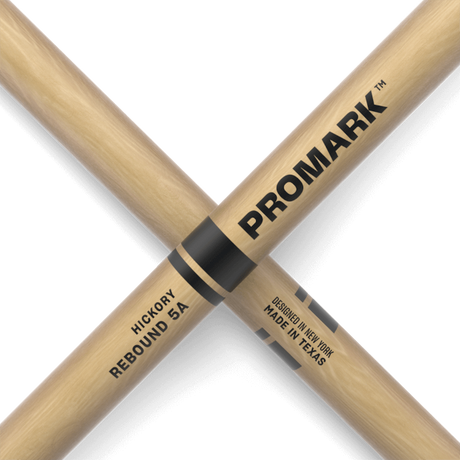 ProMark Bacchette Rebound 5A .565" Hickory Acorn, punta in legno
