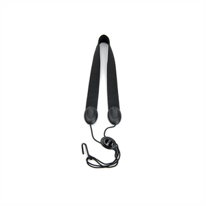 Rico Fabric Sax Strap (Black) with Metal Hook