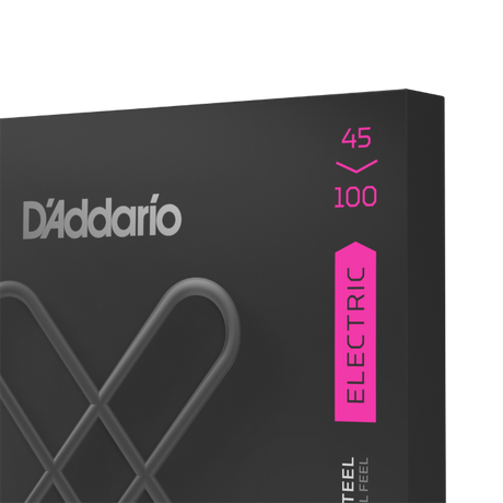 D'ADDARIO Corde rivestite XT Nickel per basso a scala lunga, scalatura Regular Light 45-100