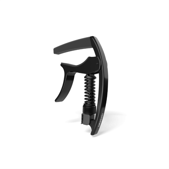 PW-CP-09  Capotasto nero D'Addario Accessories NS Tri-Action