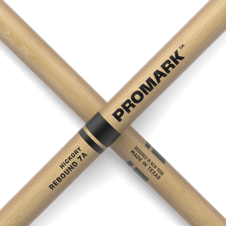 ProMark Bacchette Rebound 7A in noce americano, punta acorn in legno