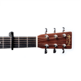 PW-CP-09  Capotasto nero D'Addario Accessories NS Tri-Action