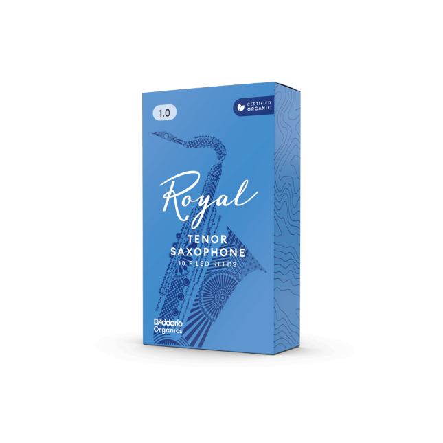 Confezione da 10 ance Rico Royal per sassofono tenore, durezza 2,0 RKB1020