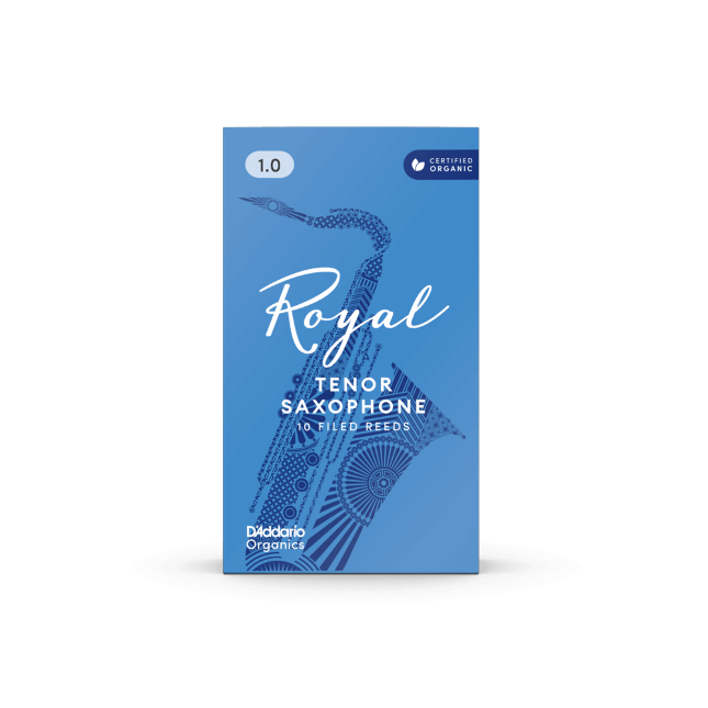 Confezione da 10 ance Rico Royal per sassofono tenore, durezza 2,0 RKB1020