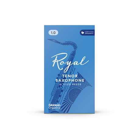 Confezione da 10 ance Rico Royal per sassofono tenore, durezza 2,5 RKB1025
