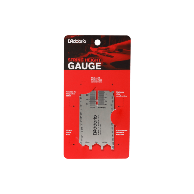 PW-SHG-01  Calibro D'Addario per l'altezza delle corde