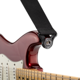 D'addario Tracolla Polypro per chitarra con sistema Auto Lock, Nera PWSAL400