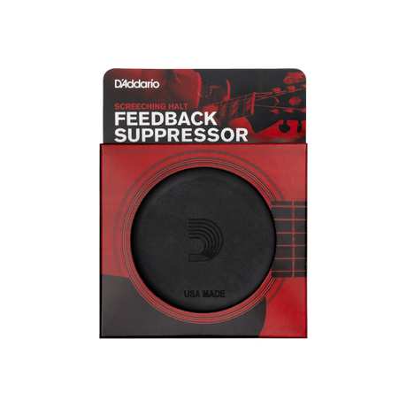 D'addario Tappo Anti Feedback per chitarra acustica SCREECHING HALT SOUNDHOLE PLUG