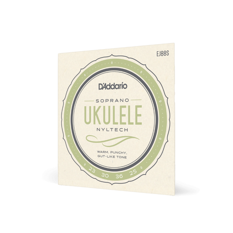 Corde D’Addario EJ88S in nyltech per ukulele soprano