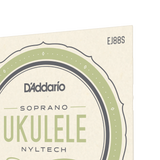 Corde D’Addario EJ88S in nyltech per ukulele soprano