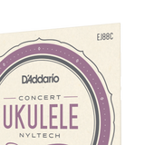 Corde D’Addario EJ88c in nyltech per ukulele Concerto