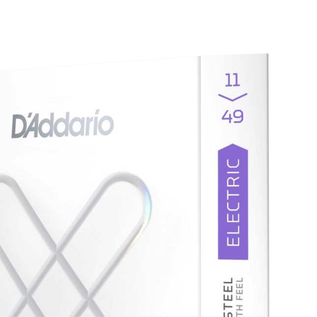 D'addario XSE1149  Corde rivestite XS Nickel per chitarra elettrica, scalatura Medium 11-49