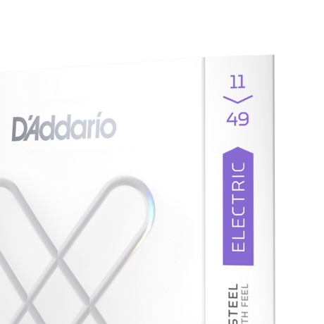 D'addario XSE1149  Corde rivestite XS Nickel per chitarra elettrica, scalatura Medium 11-49